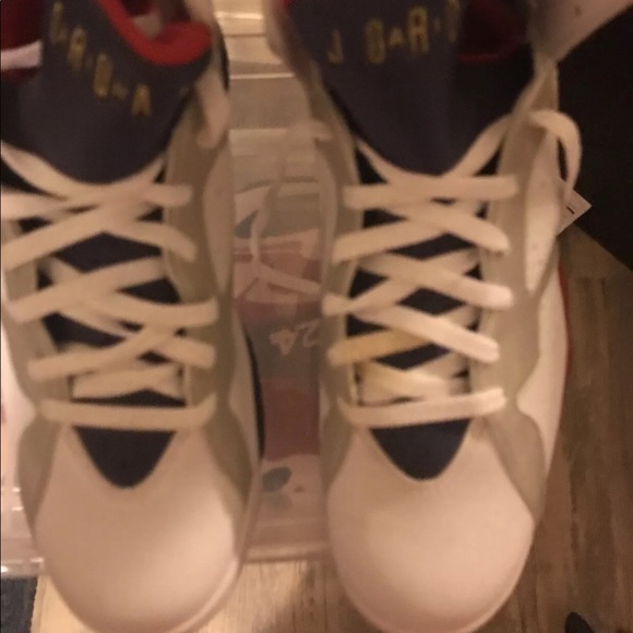 MEN’S “2004” JORDAN 7” OLYMPIC SZ: 12 - Picture 2 of 8